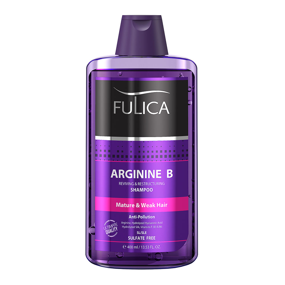 شامپو تقویت کننده، براق کننده و احیا کننده موی سر آرژنین بی فولیکا