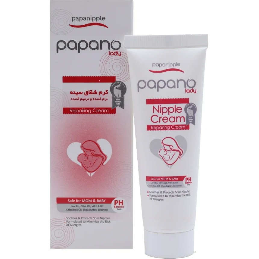 کرم شقاق سینه پاپانو لیدی