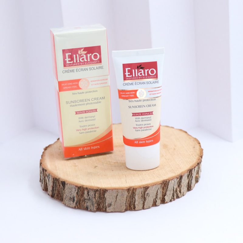 کرم ضدآفتاب +SPF50 بژ طبیعی الارو (انواع پوست)