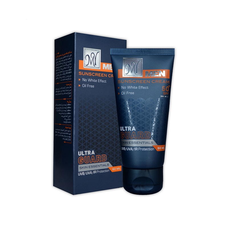 کرم آفتاب فاقدچربی مخصوص آقایان