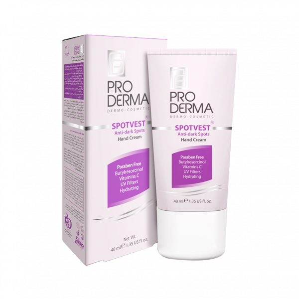 کرم روشن کننده وضدلک پوست دست پرودرما
