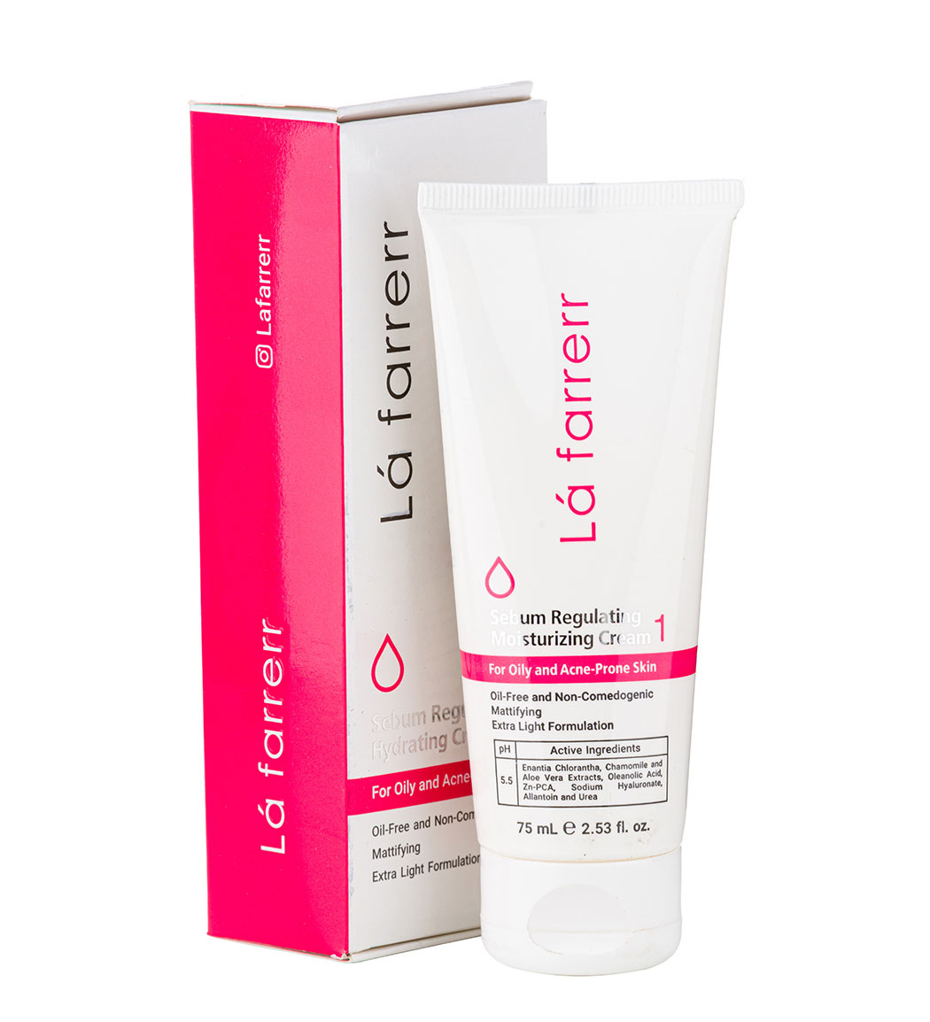 کرم کنترل کننده چربی و آبرسان پوست چرب  لافارر