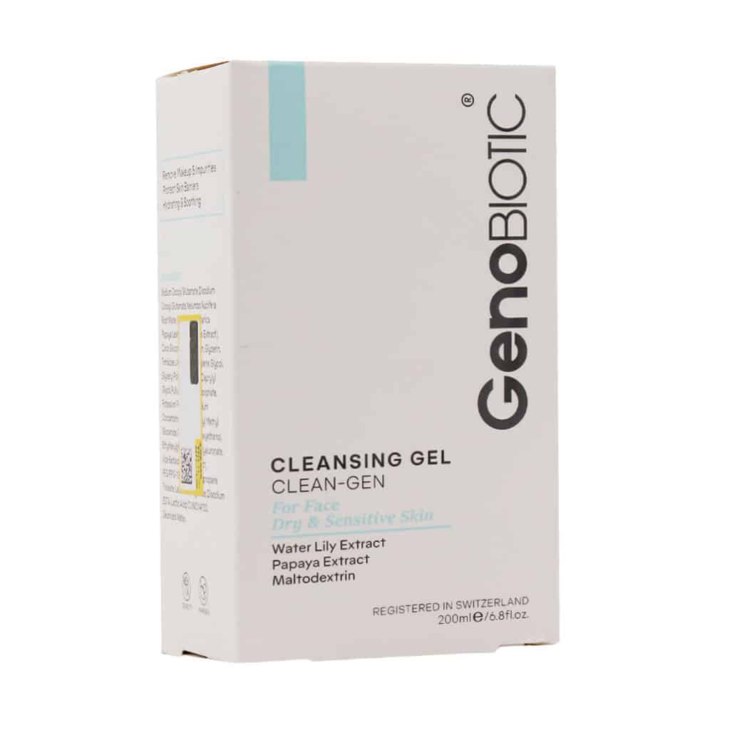 ژل شستشوی پوست خشک وحساس ژنوبایوتیک