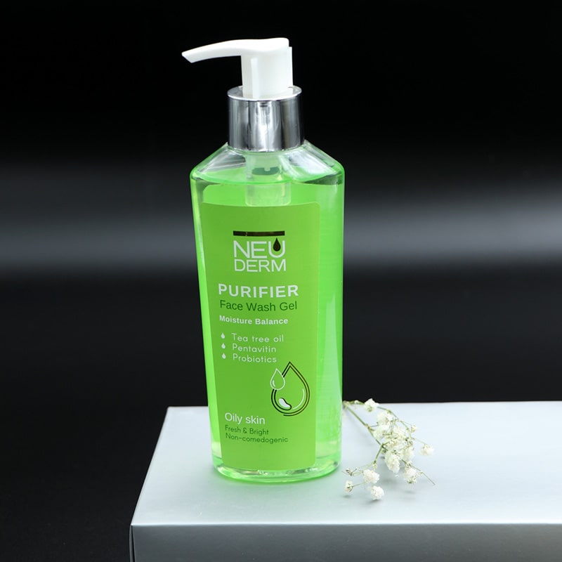 ژل شستشوی صورت پیوریفایر مناسب پوست چرب  نئودرم