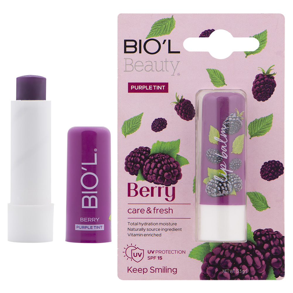 بالم نرم کننده وبراق کننده لب توت بیول