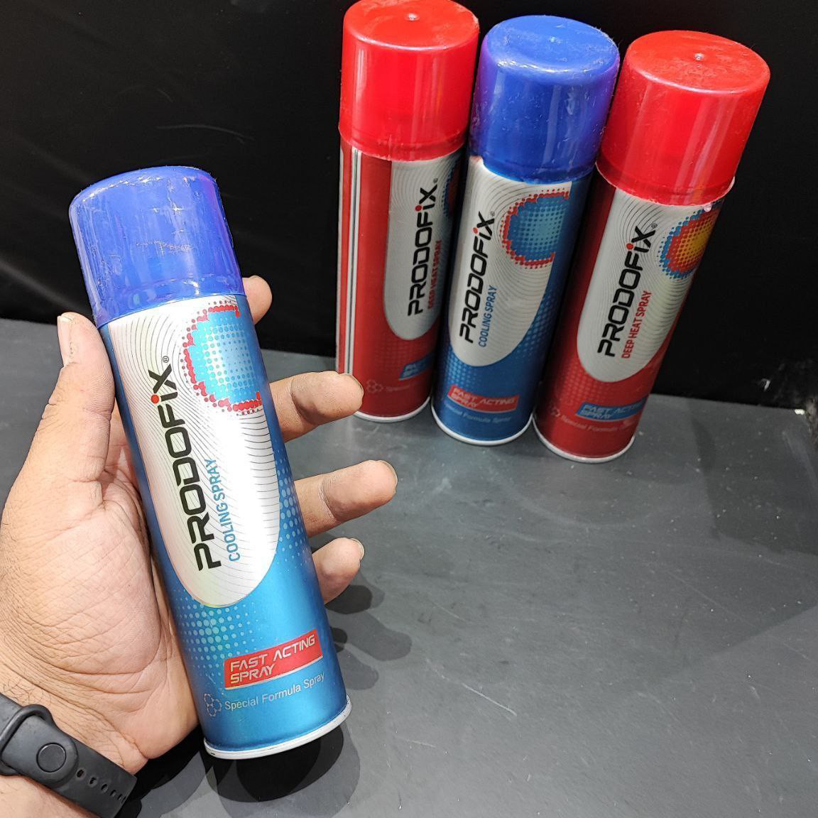 اسپری گرم کننده پرودافیکس