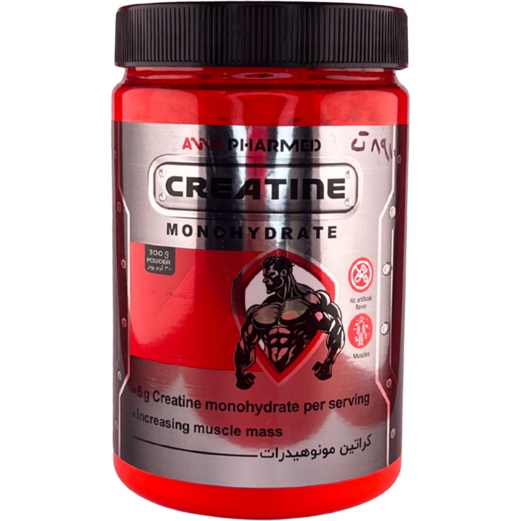 پودر کراتین مونوهیدرات 300گرم آنافارمد