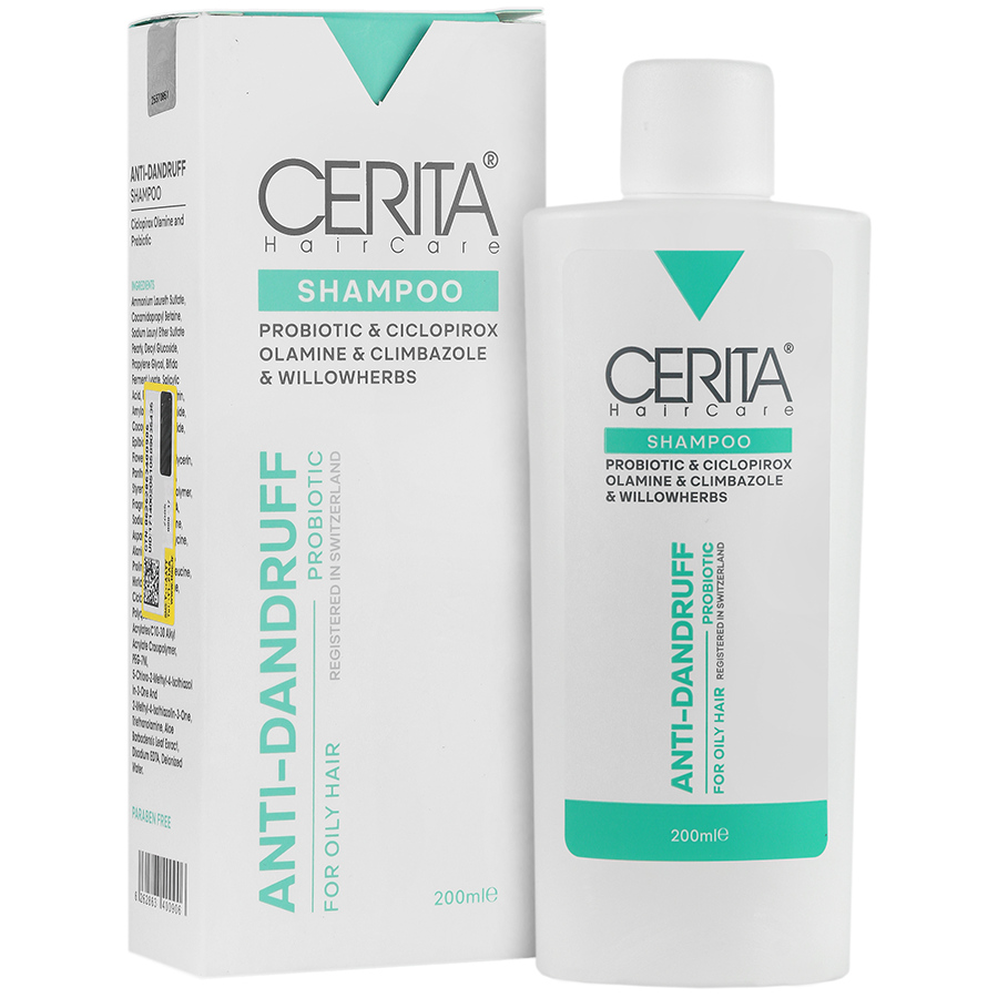 شامپو ضد شوره مو چرب سریتا