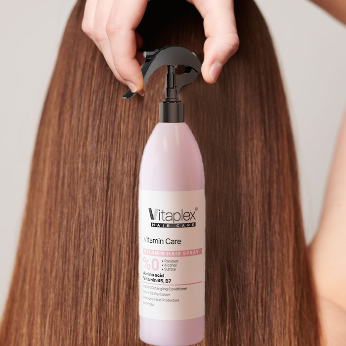 اسپری ویتامینه ونرم کننده موهای خشک ونرمال ویتاپلکس