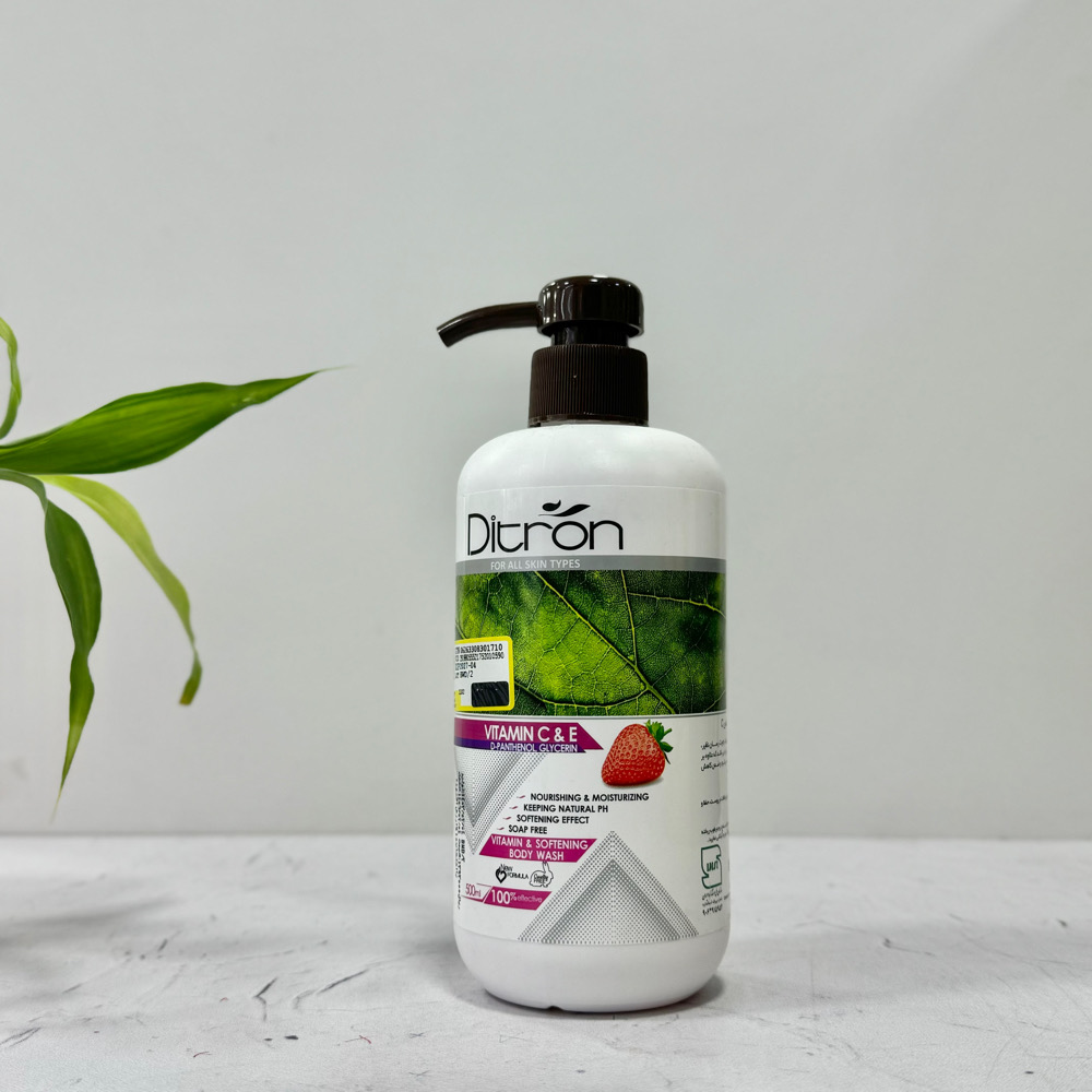 شامپوبدن نرم کننده حاوی ویتامین cدیترون