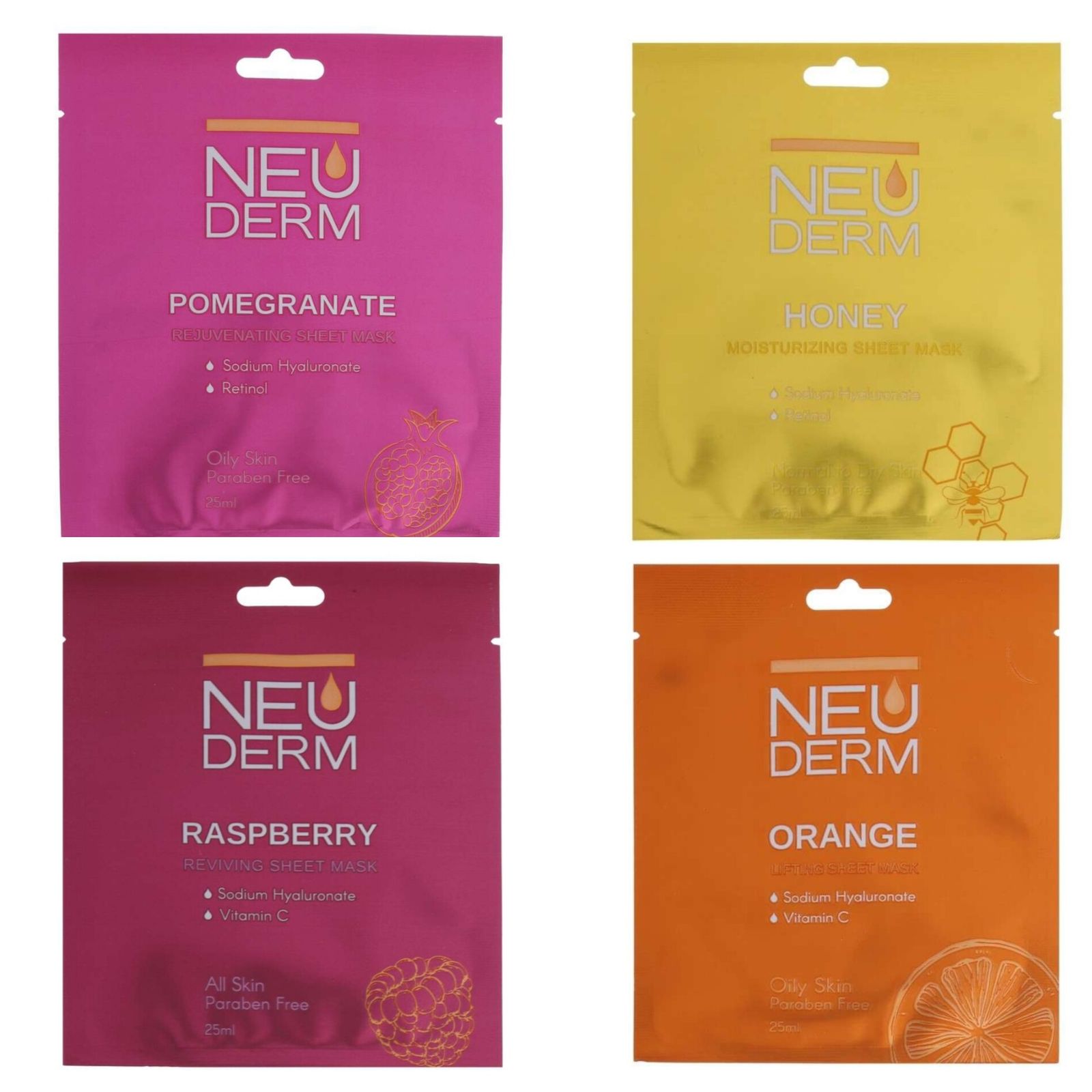 ماسک های نقابی صورت نئودرم