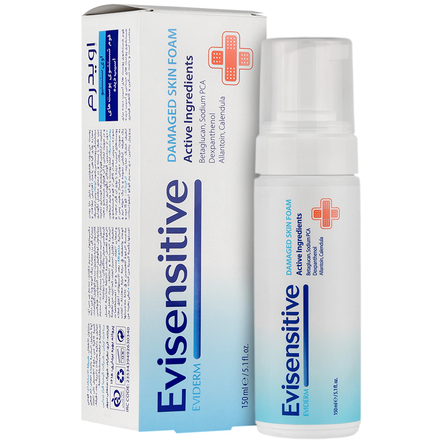 فوم شستشوی پوست های آسیب دیده اویدرم