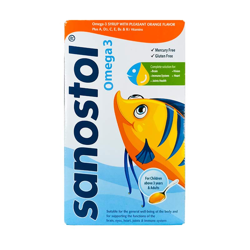 شربت امگا3 سانستول