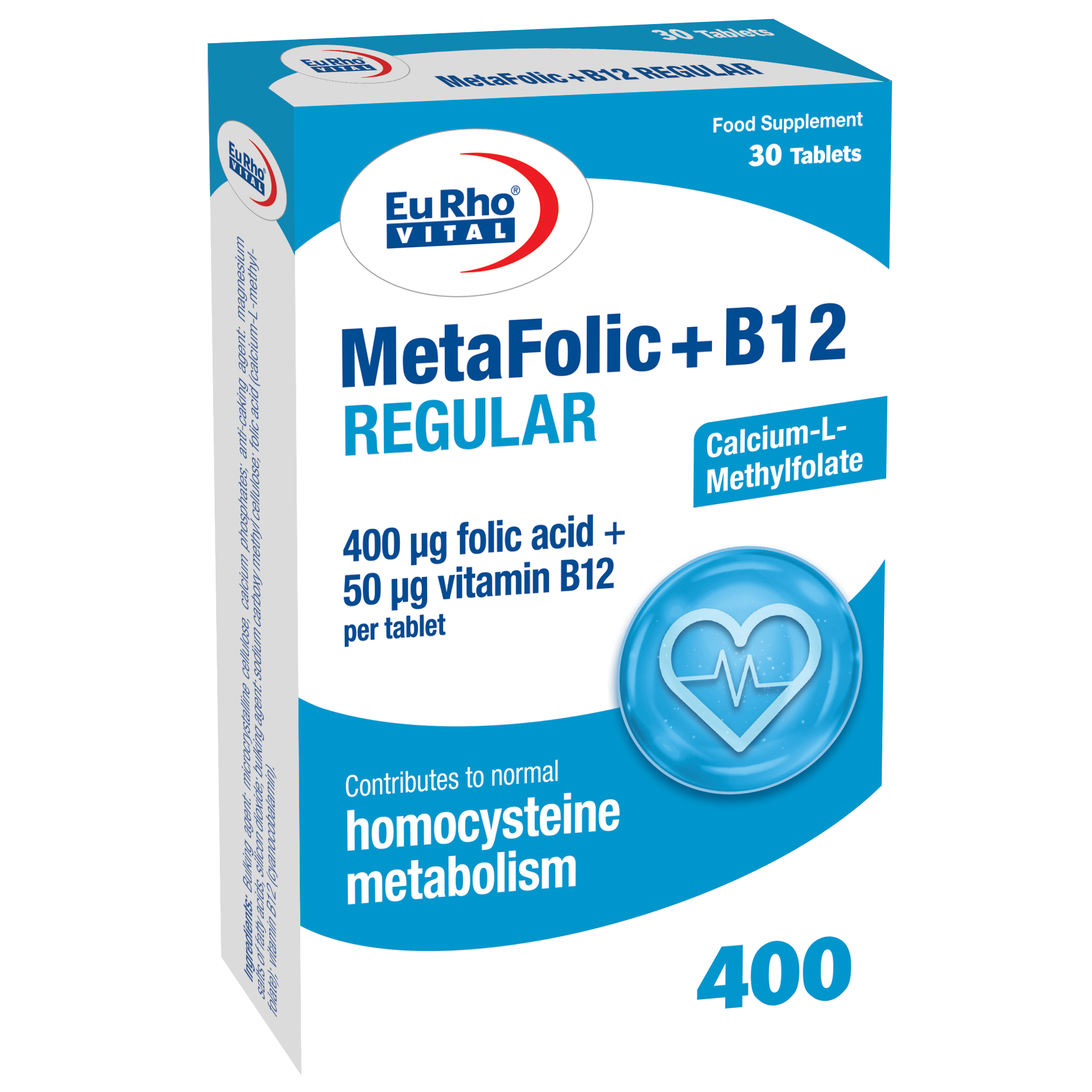 قرص متافولیک +ب 12 رگولار یوروویتال