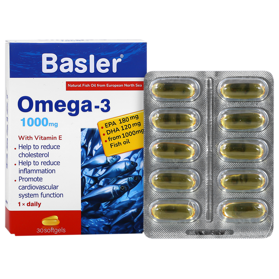 امگا3 1000میلی باسلر